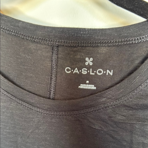 Caslon Black Fitted Long Sleeve Tee - Picture 2 of 3